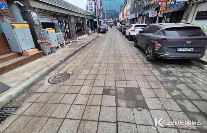 태백시, 황지동 ‘먹거리길’ 도로환경 개선 본격 추진