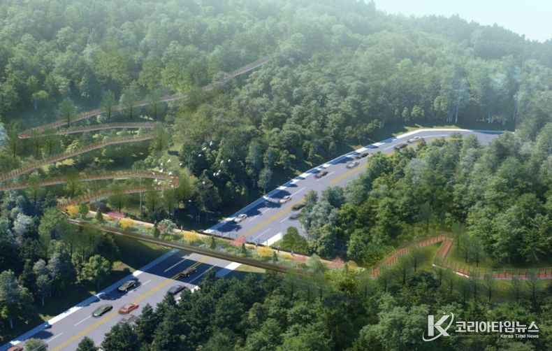 녹지연결로 조감도