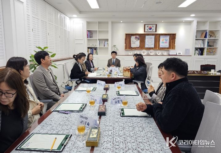 영동교육지원청, ‘영동교육 발전 소통간담회’ 개최