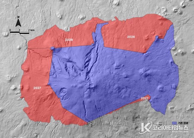 한라산국립공원(61㎢) 토양도 구축(‘26∼‘28년)