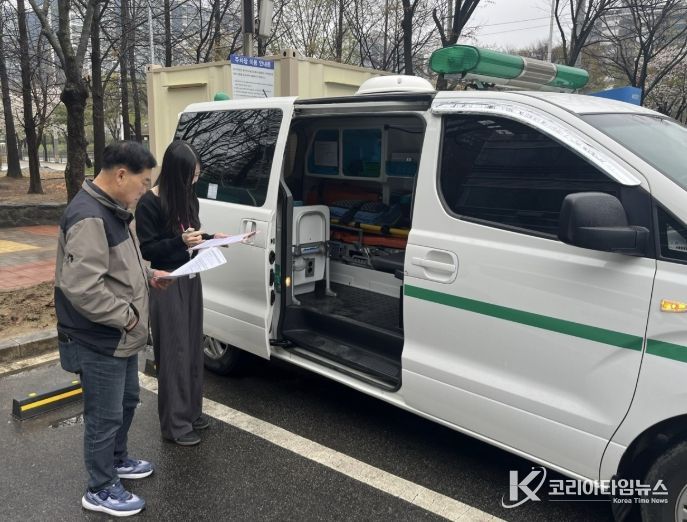 동두천시, 응급환자 안전을 위한‘구급차 운용 실태’ 집중 점검