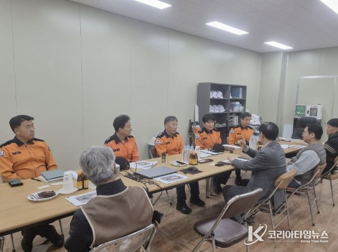 천안서북소방서장, BIT산업단지 ㈜태성 건설현장 방문