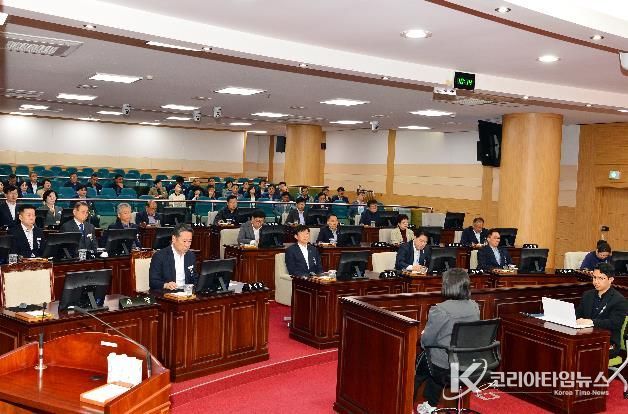 광양시의회, 제346회 임시회 폐회…공식적인 회기 마무리